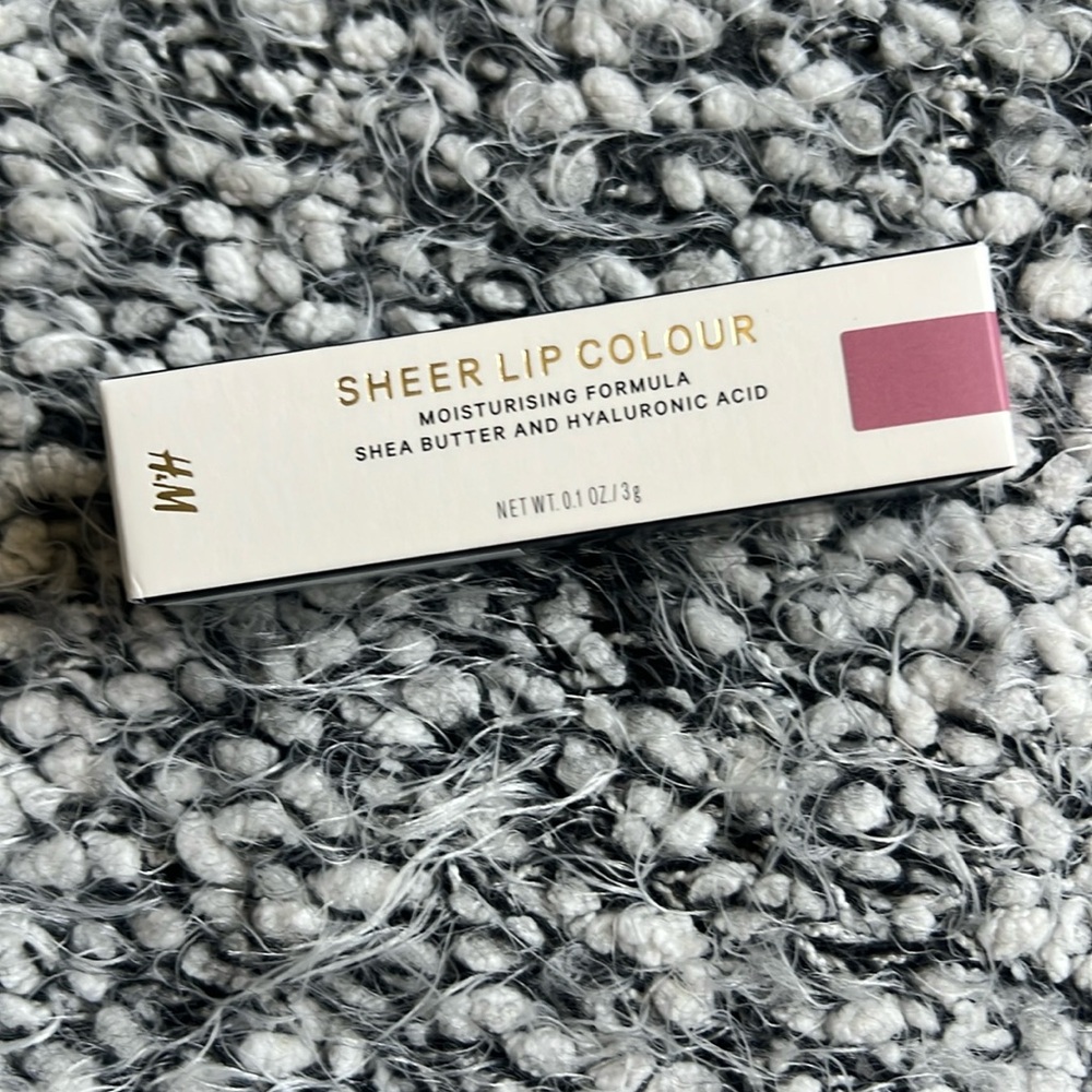 Sold Out H&M Sheer Lip Color Lipstick Inimitable Sealed New in Box